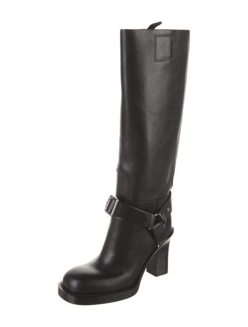 Burberry Leather Riding Boots