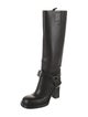 Burberry Leather Riding Boots