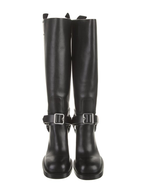 Burberry Leather Riding Boots