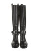 Burberry Leather Riding Boots