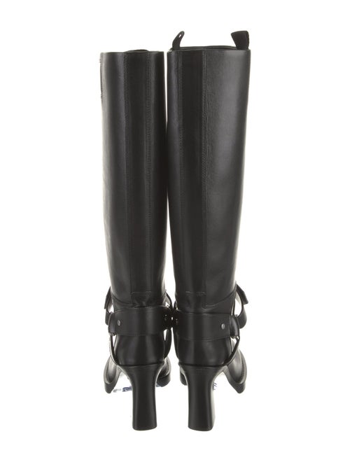 Burberry Leather Riding Boots