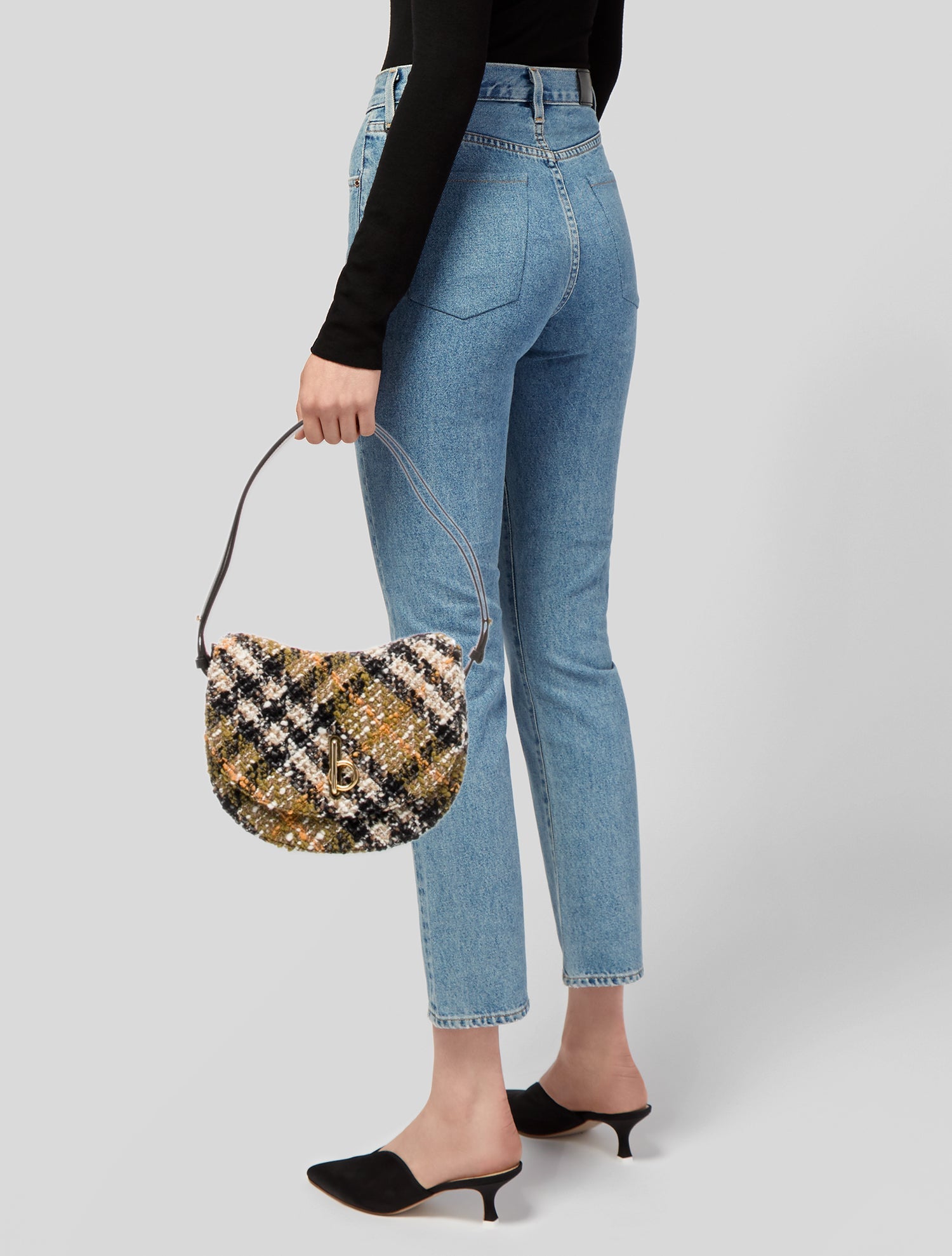 Burberry Bouclé Tweed Rocking Horse Small