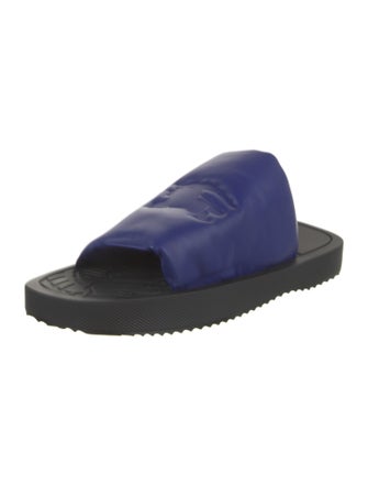 Burberry Leather Slides