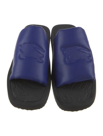 Burberry Leather Slides