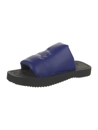 Burberry Leather Slides