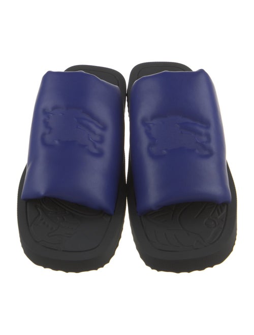 Burberry Leather Slides