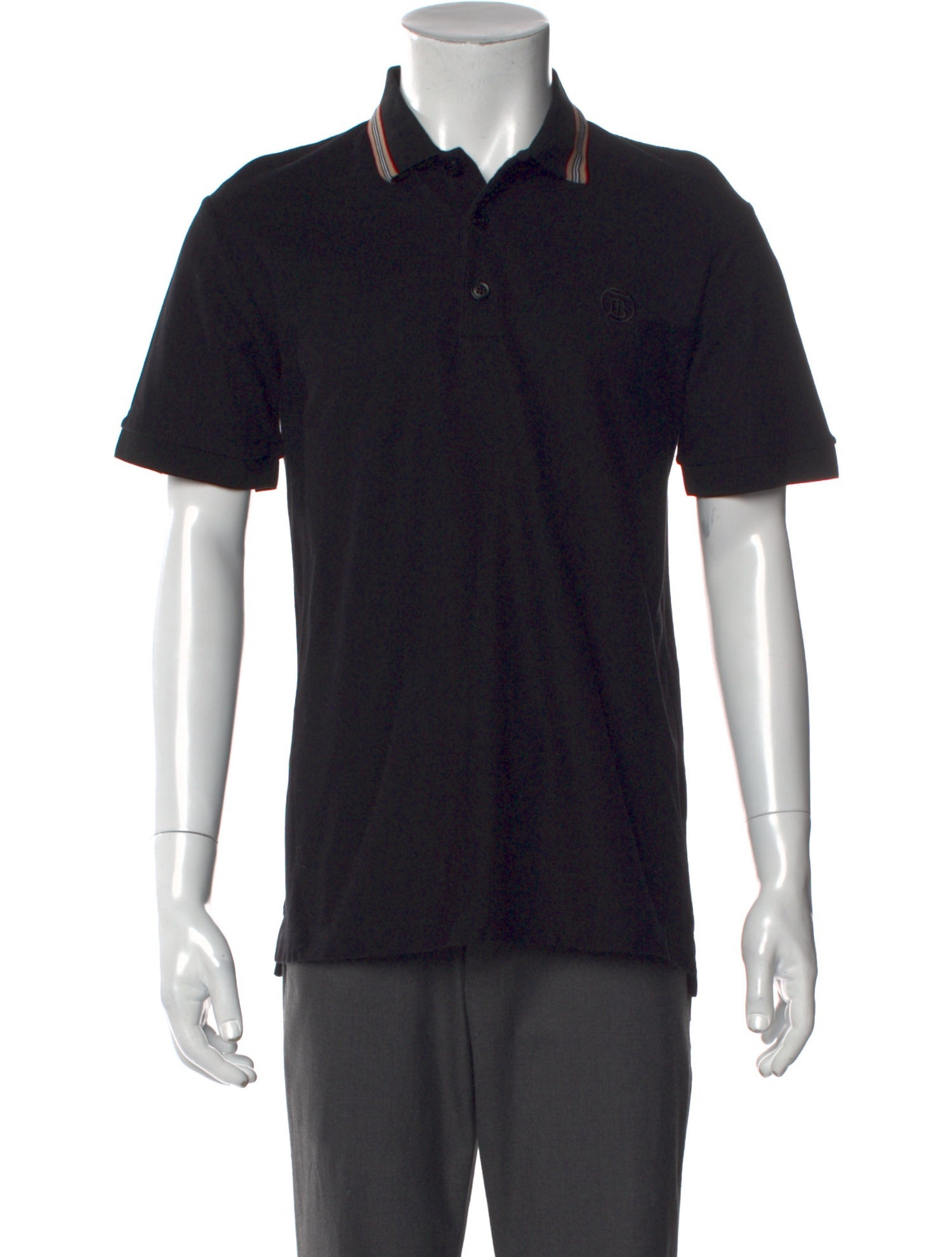 Burberry Nova Check Pattern Collar Polo Shirt