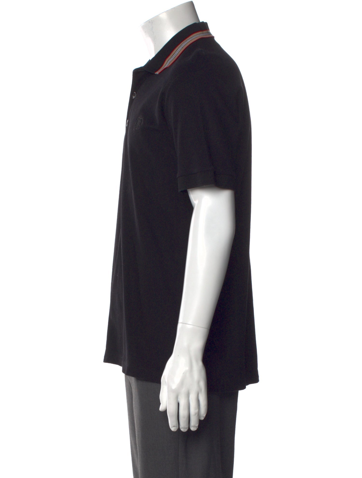 Burberry Nova Check Pattern Collar Polo Shirt