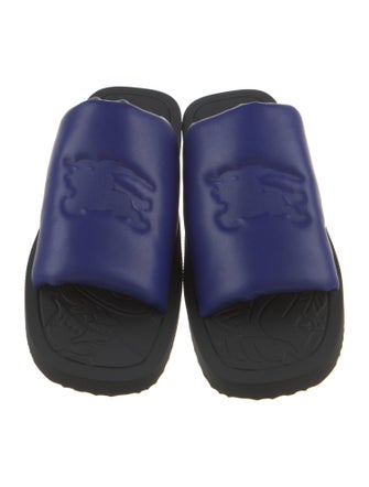 Burberry Leather Slides