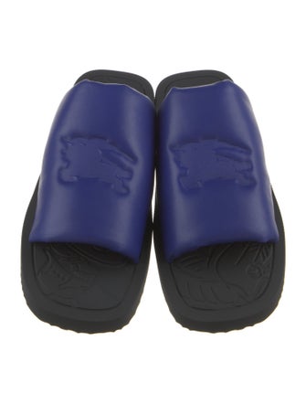 Burberry Leather Slides