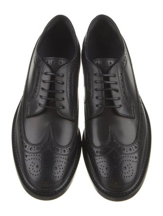 Burberry Leather Lasercut Accents Brogues