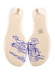 Burberry Leather Embroidered Accent Pumps