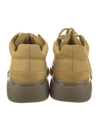 Burberry Leather Lace-Up Boots