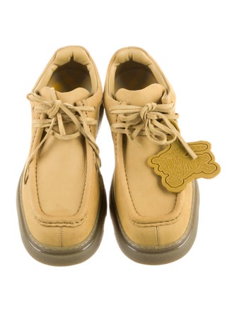 Burberry Leather Lace-Up Boots