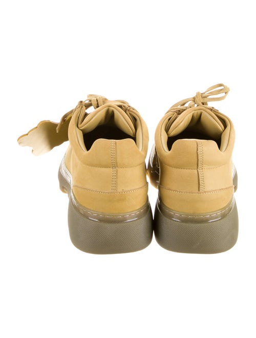 Burberry Leather Lace-Up Boots