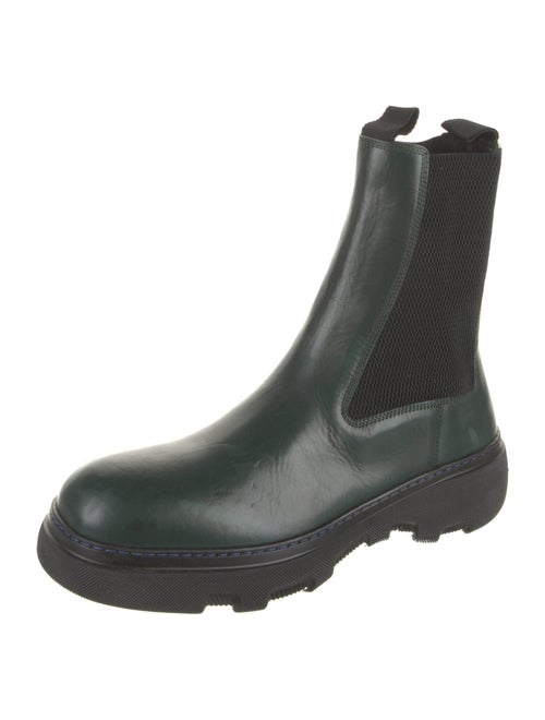 Burberry Leather Chelsea Boots