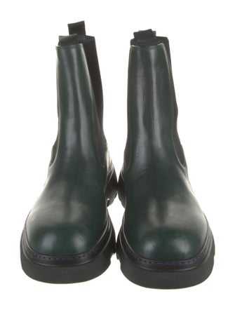 Burberry Leather Chelsea Boots