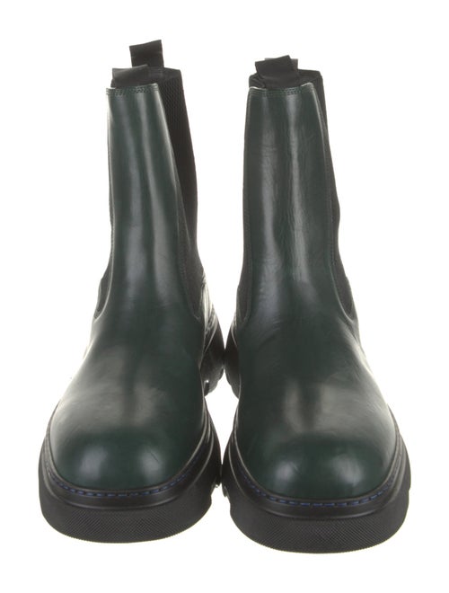 Burberry Leather Chelsea Boots