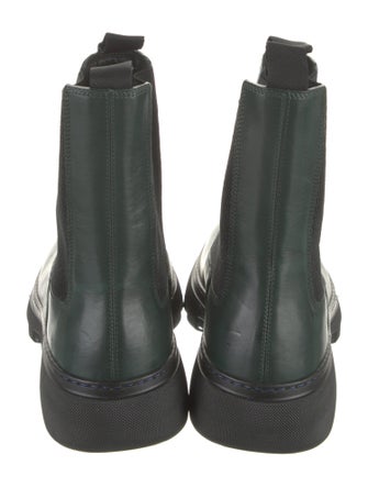 Burberry Leather Chelsea Boots