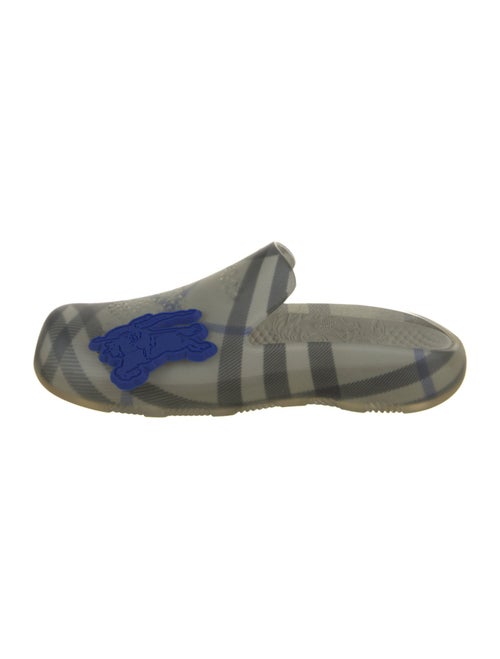 Burberry Rubber Plaid Print Flats