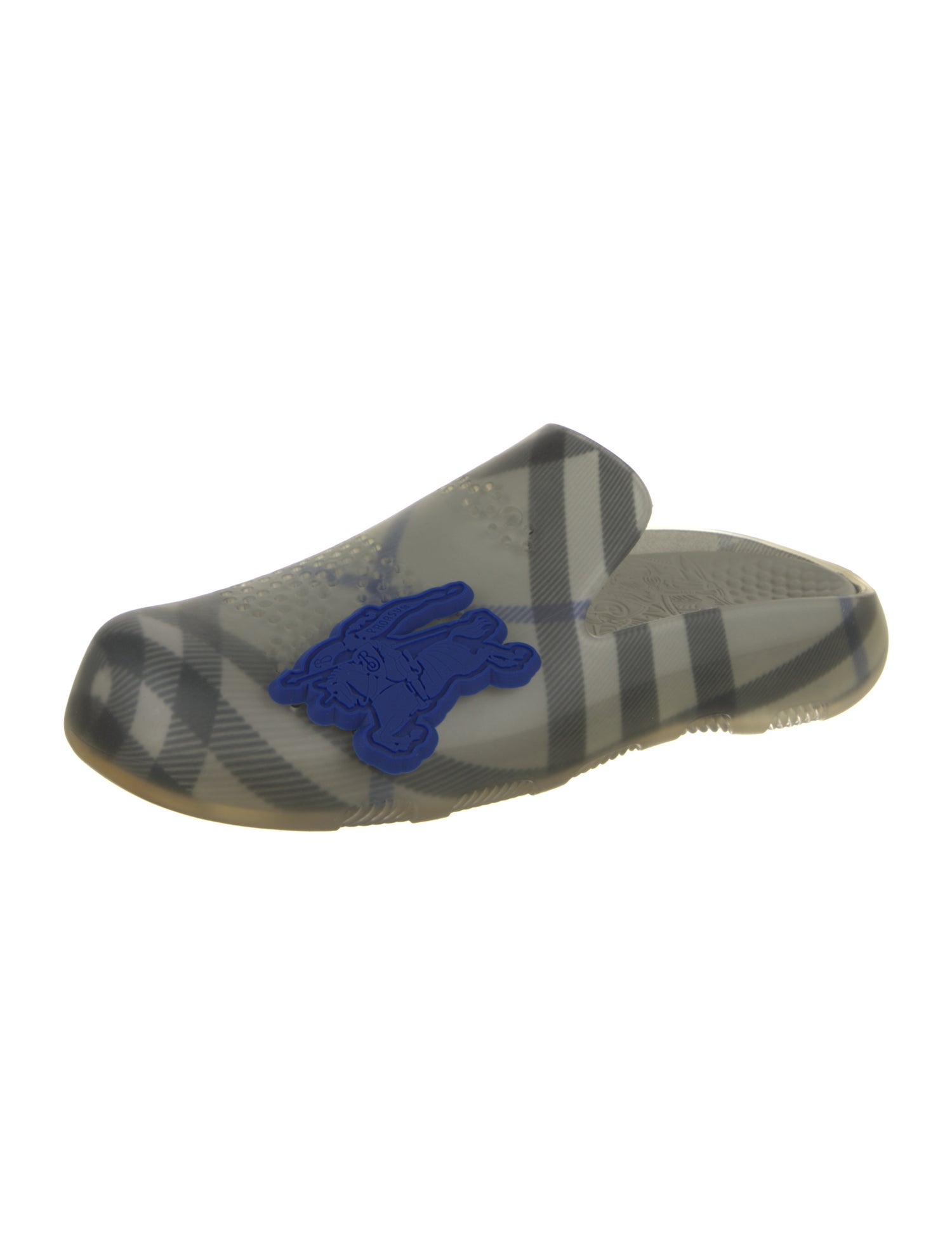 Burberry Rubber Plaid Print Flats