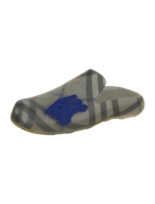 Burberry Rubber Plaid Print Flats