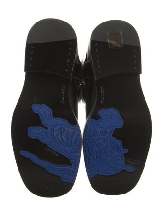 Burberry Leather Rain Boots