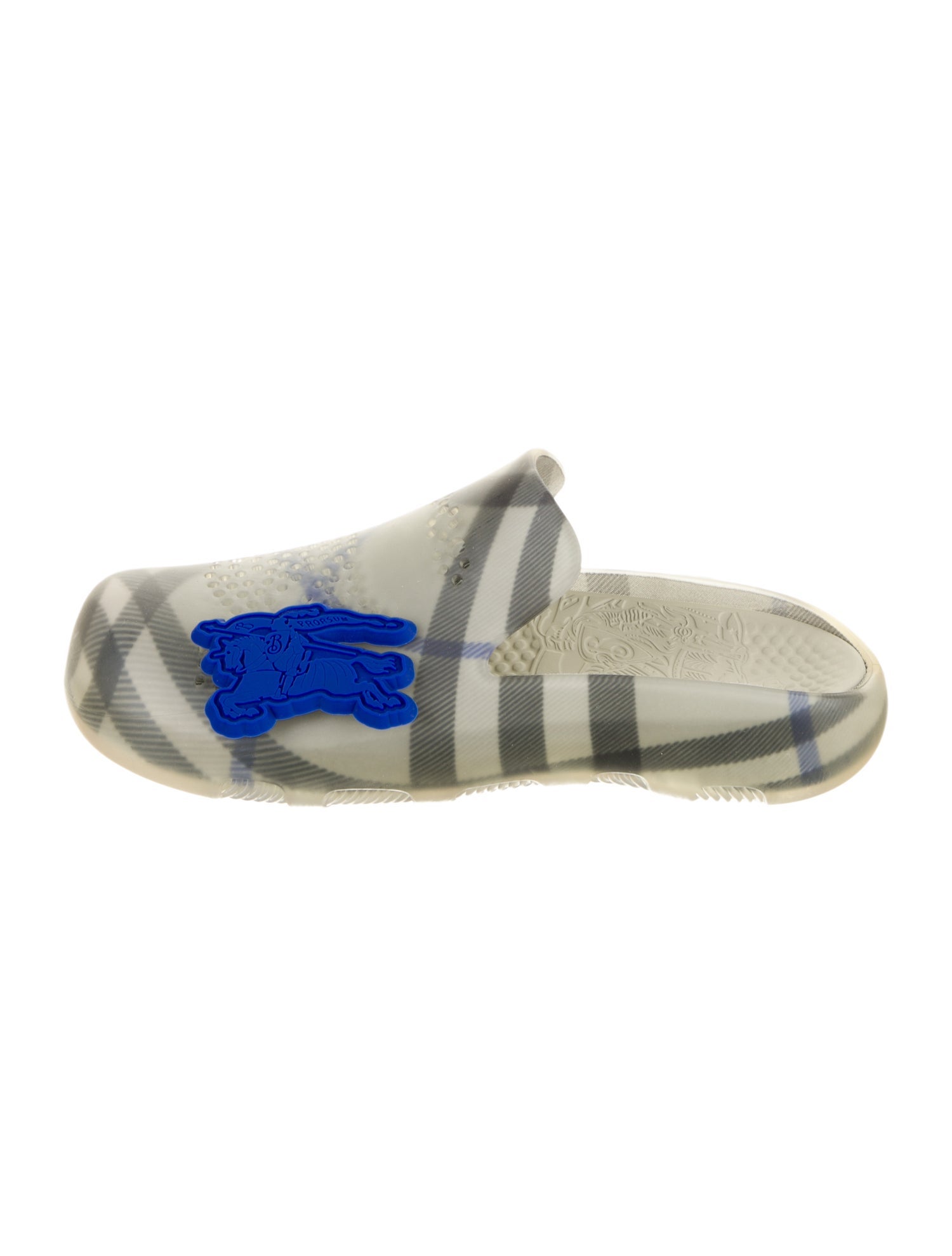 Burberry Rubber Printed Mules