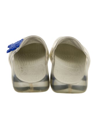 Burberry Rubber Printed Mules