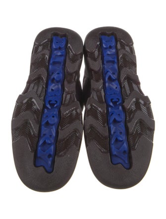 Burberry Suede Lace-Up Boots