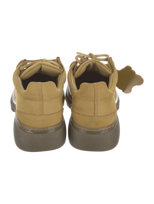 Burberry Nubuck Lace-Up Boots