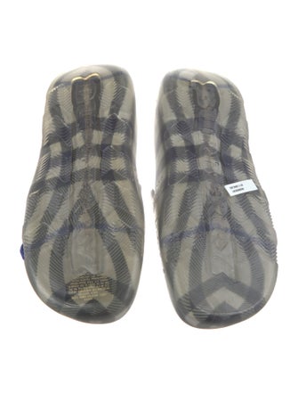 Burberry Rubber Printed Mules