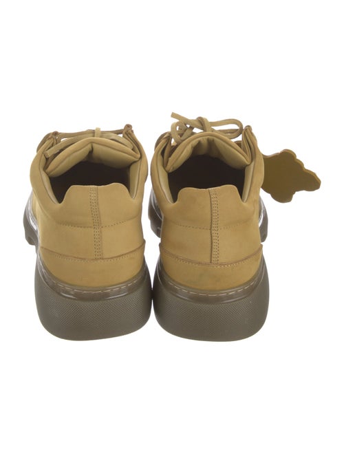 Burberry Nubuck Lace-Up Boots