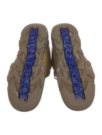 Burberry Nubuck Lace-Up Boots