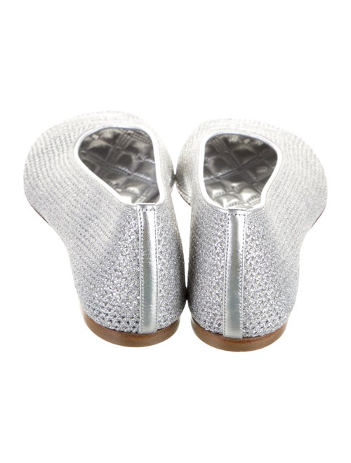 Burberry Embroidered Accent Flats