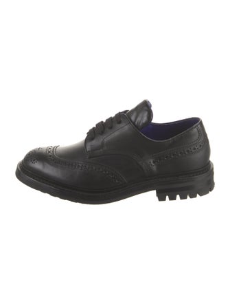 Burberry Leather Lasercut Accents Brogues