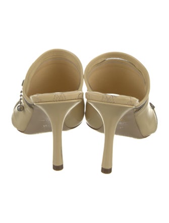 Burberry Leather Slides