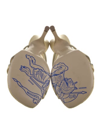 Burberry Leather Slides