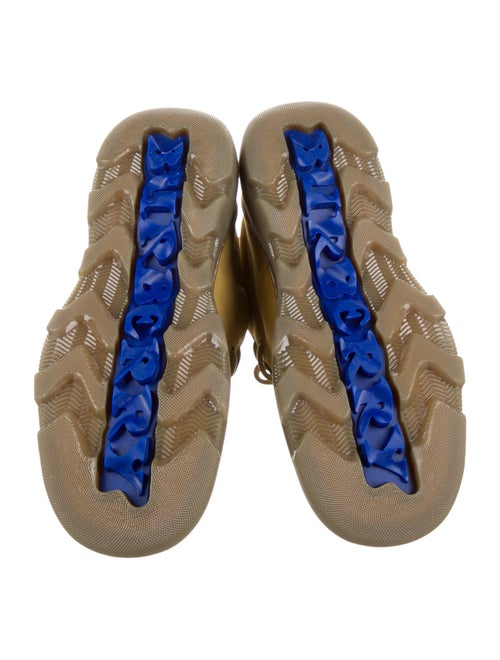 Burberry Nubuck Lace-Up Boots