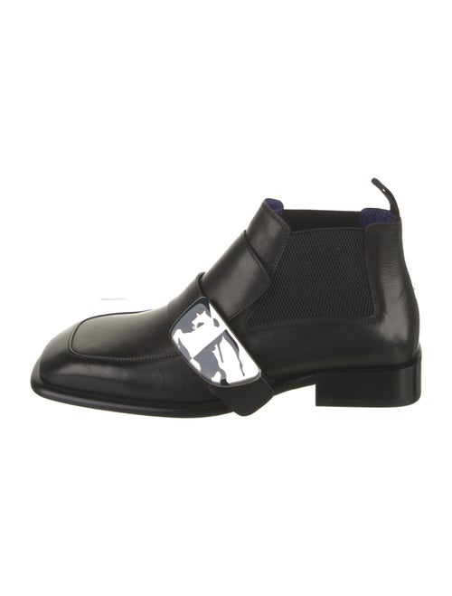 Burberry Leather Dress Loafers