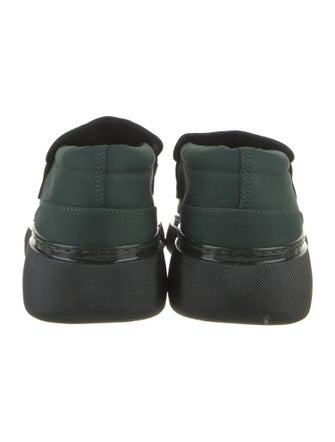 Burberry Suede Dress Loafers