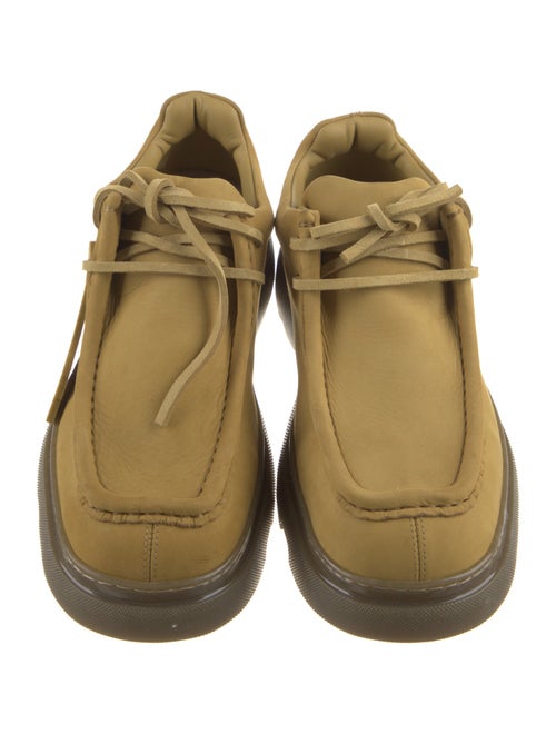 Burberry Suede Lace-Up Boots