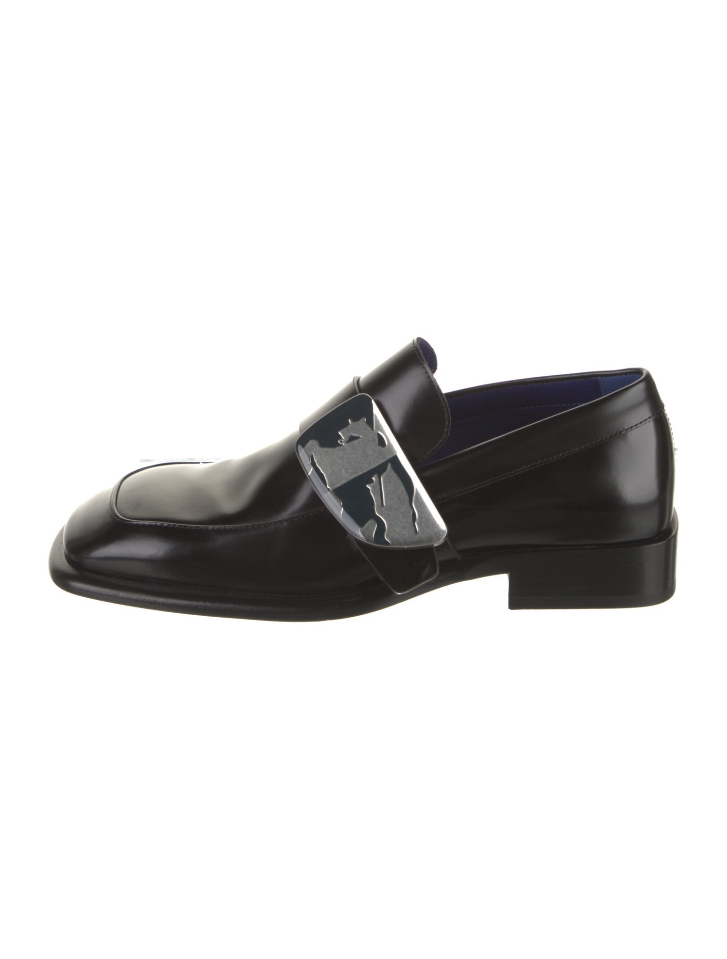Burberry Leather Dress Loafers