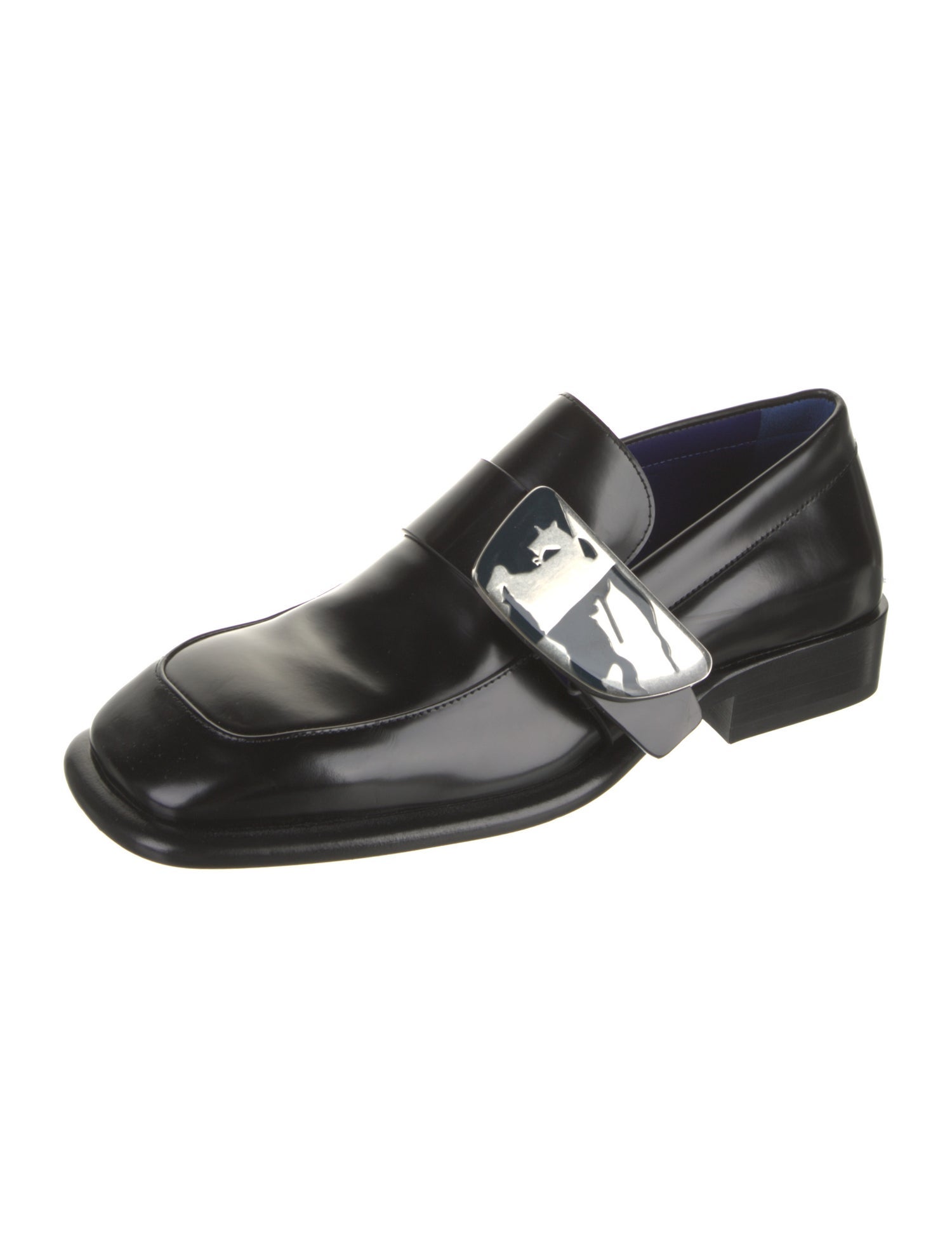 Burberry Leather Dress Loafers