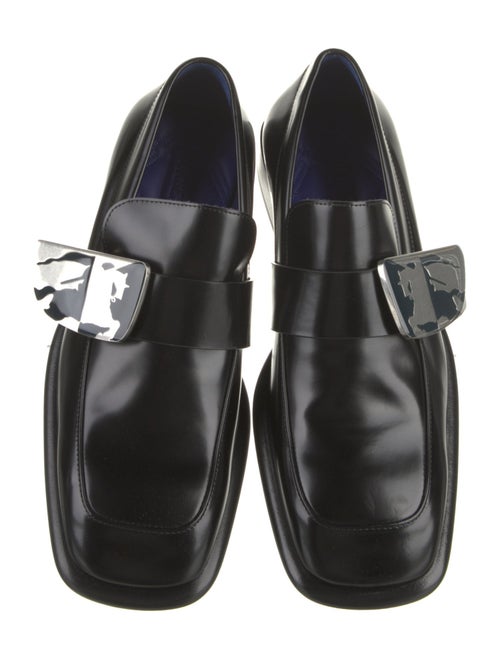 Burberry Leather Dress Loafers