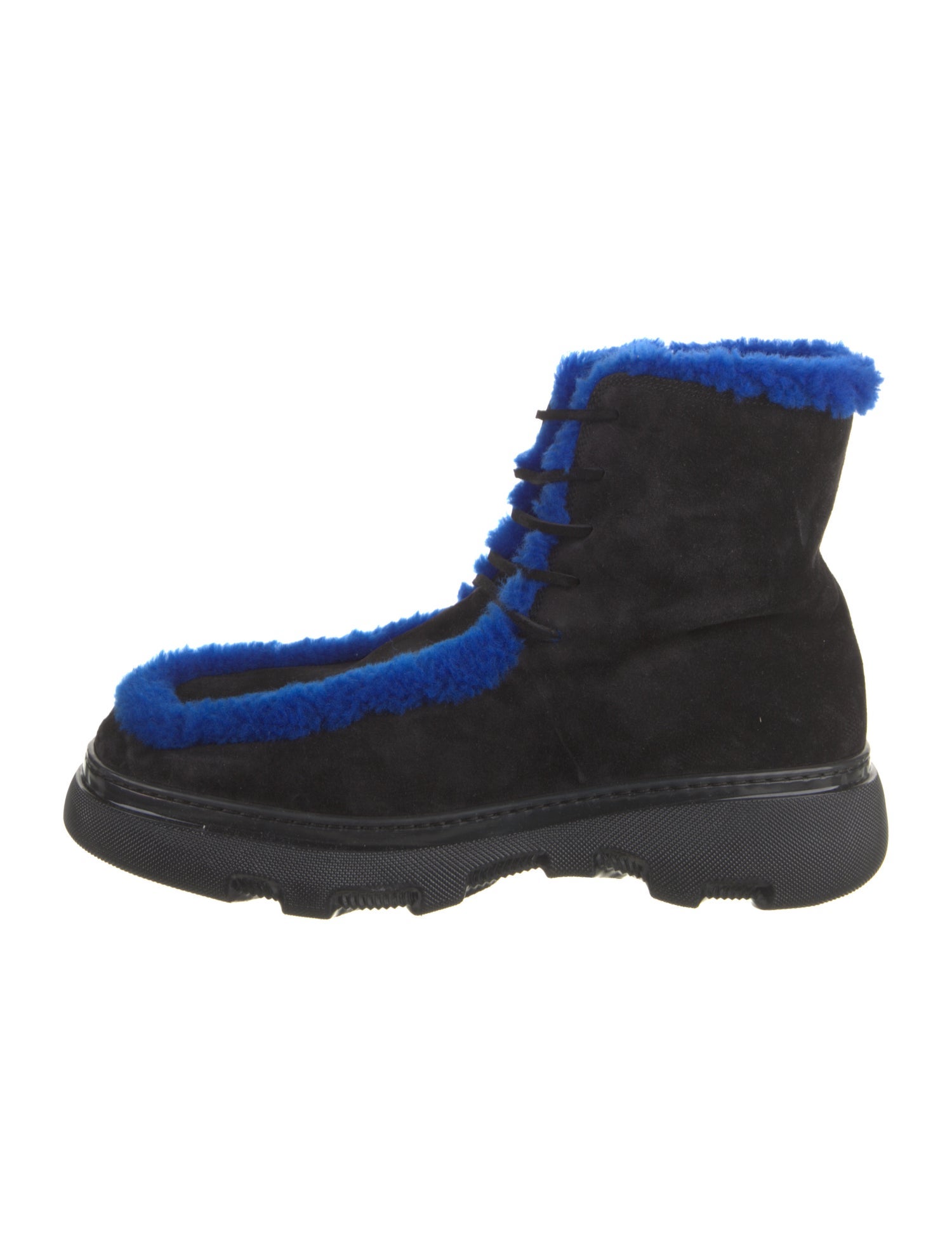 Burberry Suede Hiking Boots