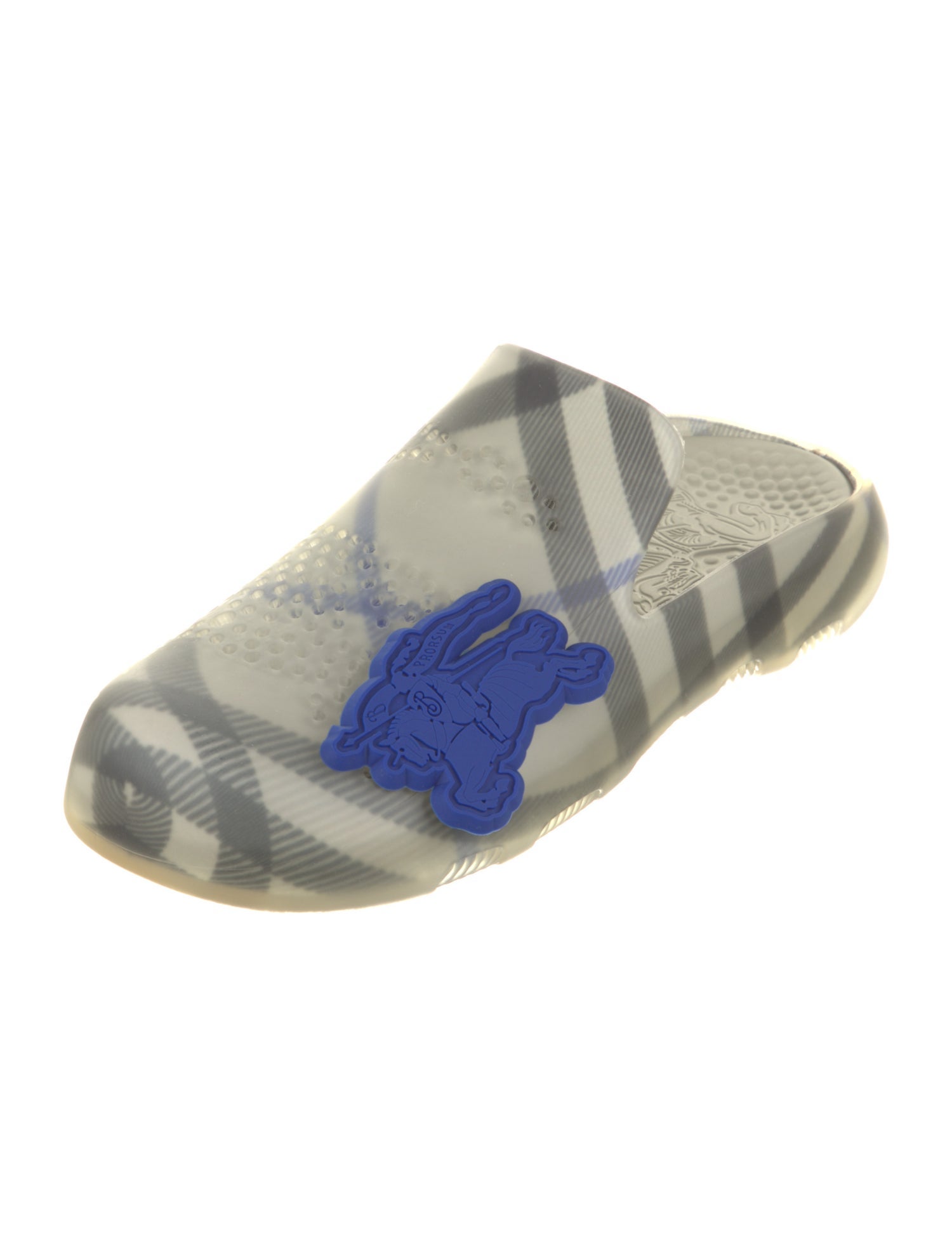 Burberry Rubber Animal Print Slides w/ Tags