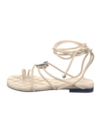 Burberry Leather Espadrilles