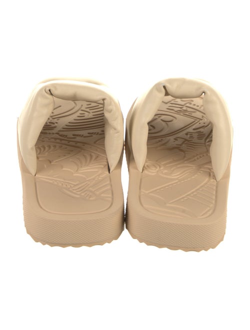 Burberry Leather Slides