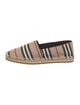 Burberry Canvas Printed Espadrilles